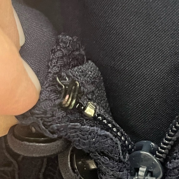 KENNEDY BLUE Navy Charlotte Lace Dress - Picture 5 of 5